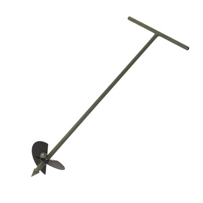 Бур садовый, шнековый, L=1 м, d=200 мм