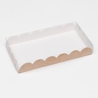 Коробочка для печенья крафт, 10,5 х 20 х 3 см - Фото 2
