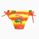 Плавки для девочек, цвет ярко-розовый, рост 110-116 см - фото 22275400