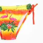 Плавки для девочек, цвет ярко-розовый, рост 92-98 см - фото 22275405