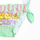 Плавки для девочек, цвет зелёный, рост 86-92 см - фото 22275432