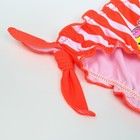 Плавки для девочек, цвет красный, рост 92-98 см - фото 22275450