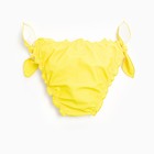Плавки для девочек, цвет жёлтый, рост 98-104 см - Фото 3