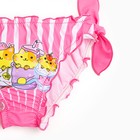 Плавки для девочек, цвет розовый, рост 110-116 см - фото 31237660