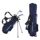 Сумка для гольфа PGM, для клюшек, отверстие 18х21 см, 125х30х33 см, темно-синяя - фото 319521865