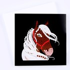 Картина из пайеток «Лошадь» 20 × 20 см - Фото 3