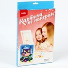 Картина по номерам для малышей «Совушка» - фото 24609849