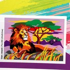 Картина по номерам для малышей «Царь зверей» - фото 24597712