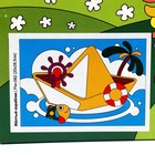 Картина по номерам для малышей «Весёлые картинки» «Жёлтый кораблик» - Фото 3