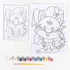 Картина по номерам для малышей «Весёлые картинки. Красная лисичка» - фото 24597716