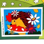 Картина по номерам для малышей «Весёлые картинки» «Летний ёжик» - Фото 3