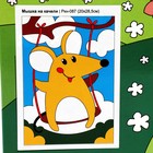 Картина по номерам для малышей «Весёлые картинки» «Мышка на качели» - Фото 3