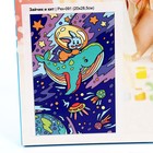 Картина по номерам для малышей «Волшебные истории» «Зайчик и кит» - Фото 3