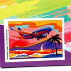 Картина по номерам для малышей «Транспорт. Стальная птица» - фото 24580299