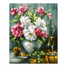 Картина по номерам на картоне «Пионы на столе», 40 × 50 см - фото 319523094