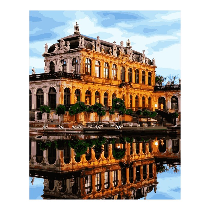 Картина по номерам «Дворец Цвингер», холст на подрамнике, 40 × 50 см - Фото 1