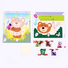 Картинка 3D. Аппликация для малышей с пайетками «Мишутка» - фото 24580303