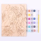 Роспись по дереву. Картина. Цветочное настроение «Цветочные мечты» - фото 24597743