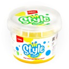 Слайм STYLE SLIME блестящий «Жёлтый с ароматом банана», 120 мл 9662286 - фото 10554935