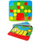 Мозаика «Для малышей», 12 картинок, 32 фишки, глазки - фото 24341516