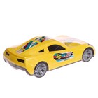 Машинка Turbo V-MAX, цвет жёлтый, 40 см - фото 24524856