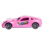 Машинка Turbo V-MAX, цвет розовый, 40 см - фото 24524858