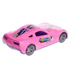 Машинка Turbo V-MAX, цвет розовый, 40 см - фото 24524859