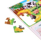 Настольная игра МЕМО «Домашние любимцы», 30 фишек + пазл 24 элемента - фото 25653895