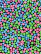 Новогодняя посыпка кондитерская "Бисер": зеленая, розовая, голубая, 20 г - Фото 2