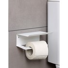 Держатель для туалетной бумаги ЛОФТ, 160×110×85 мм, цвет белый - Фото 2