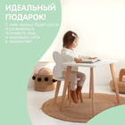 Набор детский «Белые ушки», стол + стул - Фото 7