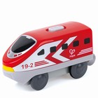 Локомотив Hape «Мой поезд», на батарейках, цвет красный - фото 109941167