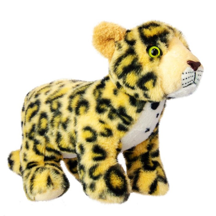 Мягкая игрушка All About Nature «Животный мир», «Леопард» , 34см - Фото 1