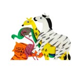 Игра-конструктор «Животные жарких стран», с игровым полем, 19 деталей - фото 22278978