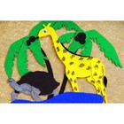 Игра-конструктор «Животные жарких стран», с игровым полем, 19 деталей - фото 22278979