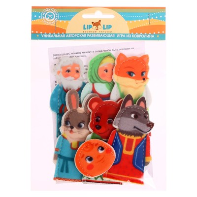 Игра-конструктор «Колобок», 7 деталей, 9 см