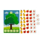 Игра-конструктор «Дерево. Состав числа», с игровым полем, 38 деталей - фото 4082451
