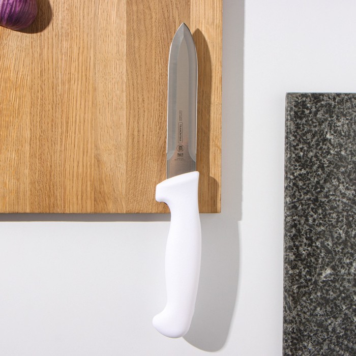 Нож кухонный двусторонний TRAMONTINA Professional Master, поварской, лезвие 12,5 см - Фото 1