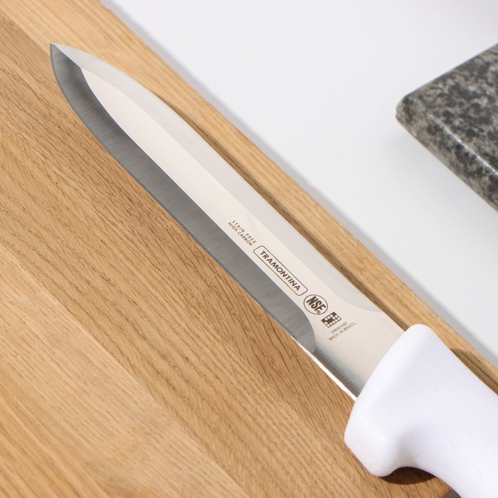 Нож кухонный двусторонний TRAMONTINA Professional Master, поварской, лезвие 12,5 см - фото 1909197890