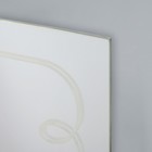 Зеркало настенное, 600 х 600 мм,  с пескоструйным рисунком - фото 22279171