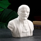 Бюст Ленин, белый, 18см, без подставки - фото 10556861