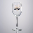 Бокал для вина с надписью Boss, 360 мл - Фото 4