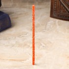 Свеча магическая восковая "Привлечение удачи", с клевером, 16х0,6 см, красный - фото 9027559