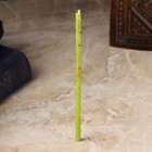 Свеча магическая восковая "Достижение", с гвоздикой, 16х0,6 см, зеленый - Фото 2