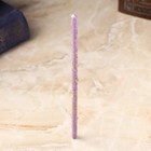 Свеча магическая восковая "От страха и стресса", с лавандой, 16х0,6 см, фиолетовая - Фото 2