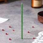 Свеча восковая "Материальное благополучие и карьерный рост" , 16х0,6 см, 45 мин, зеленый - фото 24200420