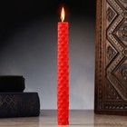 Свеча из вощины "Любовь и сила" , 13х1,7 см, 1 ч, красный - фото 319526047