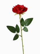Цветы искусственные «Роза Гран При», 8×56 см, красные 9369537