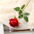 Цветы искусственные "Роза Карина" 7х56 см, красный - фото 10557565