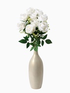 Цветы искусственные "Роза венесуэльская" 8х56 см, белый - фото 809193759